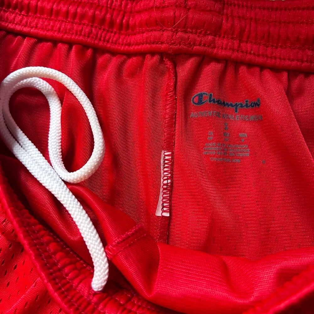 Champion Red Athletic Performance Shorts - Picture 3 of 5